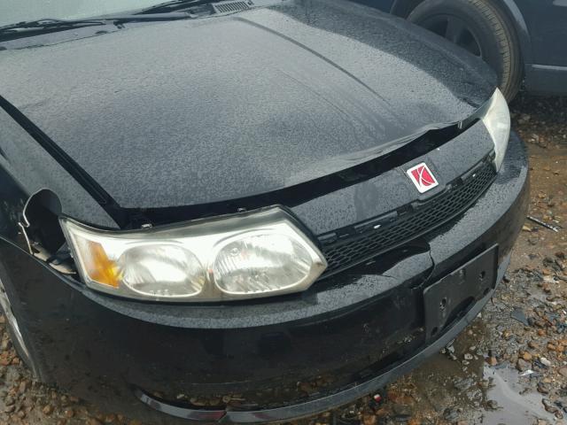 1G8AJ52F84Z130104 - 2004 SATURN ION LEVEL BLACK photo 9