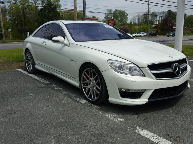 WDDEJ77X58A015880 - 2008 MERCEDES-BENZ CL 63 AMG WHITE photo 1