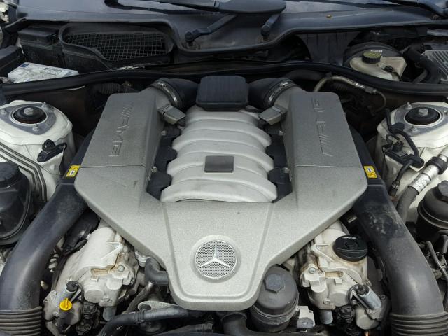 WDDEJ77X58A015880 - 2008 MERCEDES-BENZ CL 63 AMG WHITE photo 7