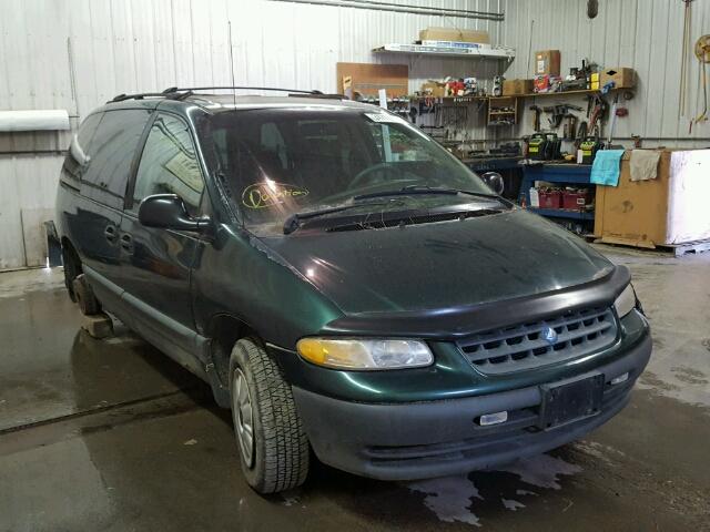 1P4GP45R2TB239854 - 1996 PLYMOUTH VOYAGER SE GREEN photo 1