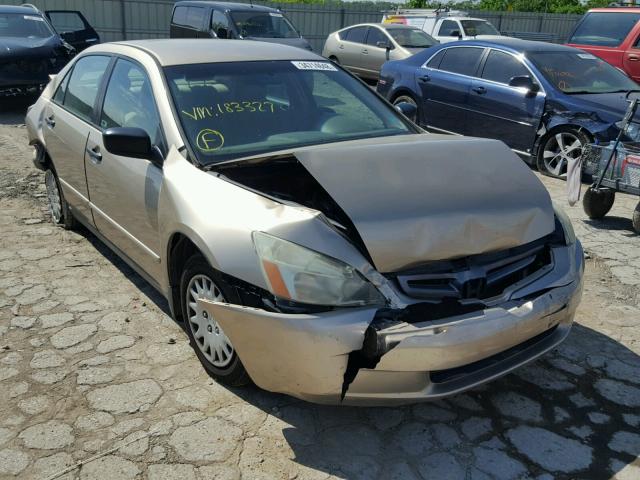 1HGCM561X5A183327 - 2005 HONDA ACCORD DX GOLD photo 1