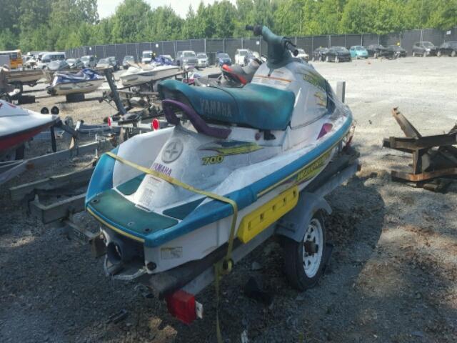 YAMA3416H697 - 1997 YAMAHA BOAT GREEN photo 4