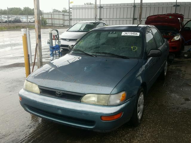 JT2AE09B9S0085622 - 1995 TOYOTA COROLLA LE BLUE photo 2