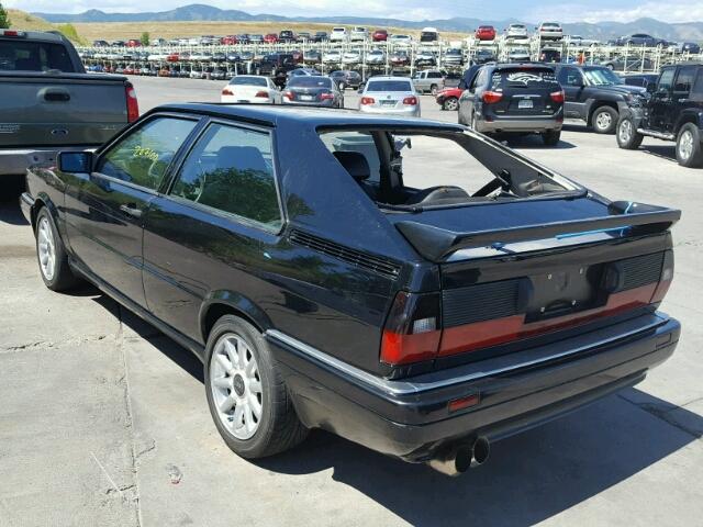 WAUBE0858HA034765 - 1987 AUDI GT BLACK photo 3