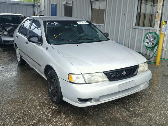 1N4AB41DXWC742636 - 1998 NISSAN SENTRA E SILVER photo 1