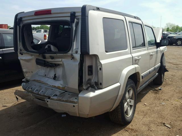 1J8HG48K88C167110 - 2008 JEEP COMMANDER GOLD photo 4