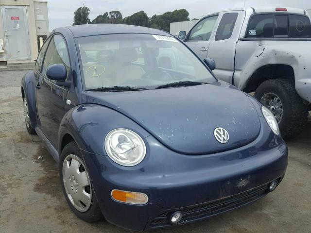 3VWCF21C9YM462854 - 2000 VOLKSWAGEN NEW BEETLE 蓝色 照片 1