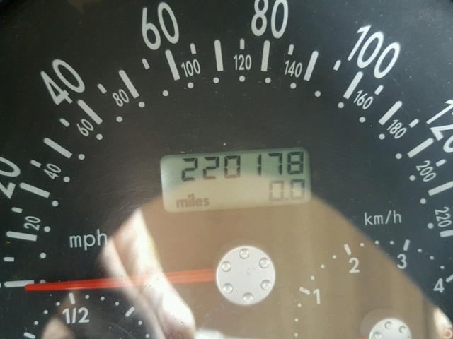 3VWCF21C9YM462854 - 2000 VOLKSWAGEN NEW BEETLE 蓝色 照片 8