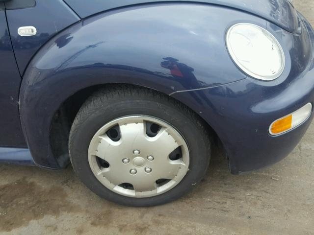 3VWCF21C9YM462854 - 2000 VOLKSWAGEN NEW BEETLE 蓝色 照片 9