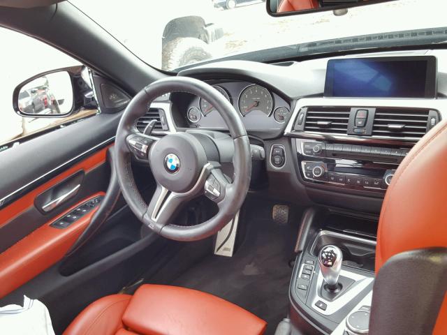 WBS3U9C51FP968095 - 2015 BMW M4 CHARCOAL photo 9