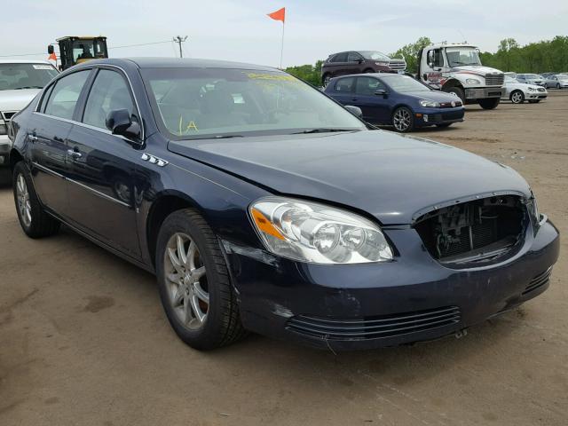 1G4HD57287U120106 - 2007 BUICK LUCERNE BLUE photo 1