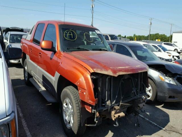 3GNEC13T02G318523 - 2002 CHEVROLET AVALANCHE ORANGE photo 1