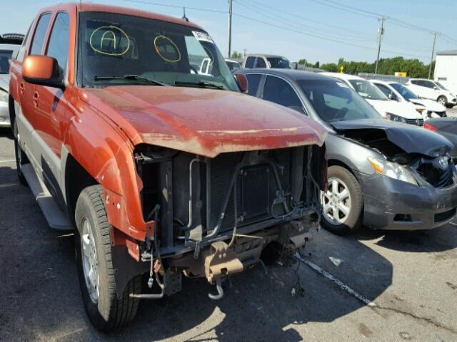 3GNEC13T02G318523 - 2002 CHEVROLET AVALANCHE ORANGE photo 9