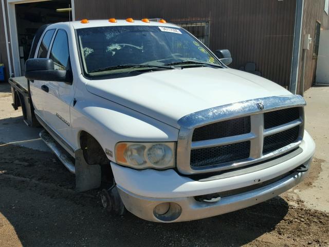3D7KU28D13G760878 - 2003 DODGE RAM 2500 S WHITE photo 1