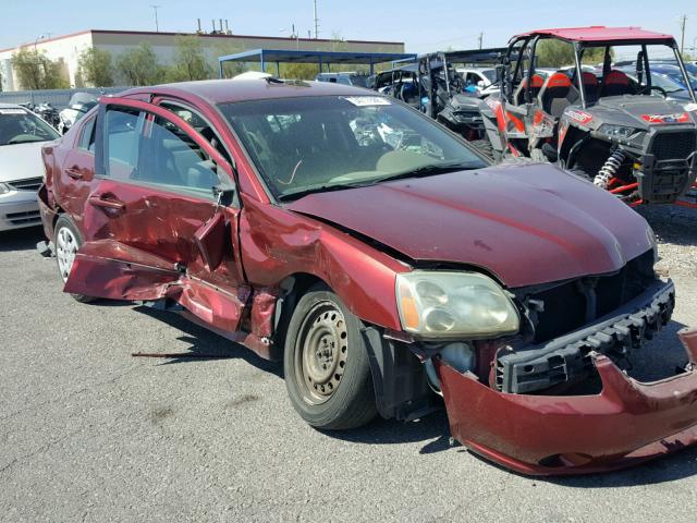 4A3AB36F26E070457 - 2006 MITSUBISHI GALANT ES RED photo 1