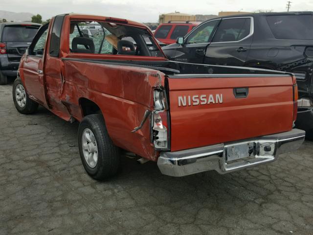 1N6SD16SXVC300448 - 1997 NISSAN TRUCK KING ORANGE photo 3