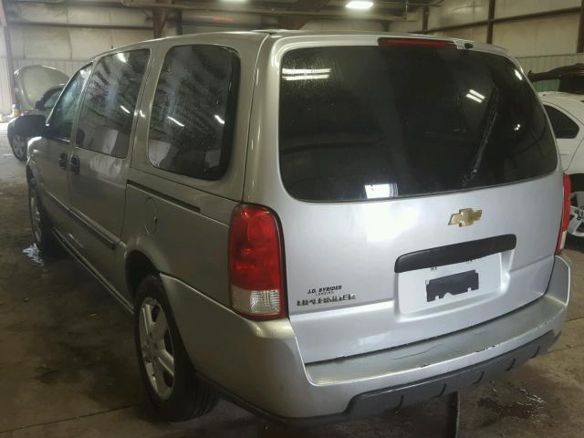 1GNDV03L45D154288 - 2005 CHEVROLET UPLANDER SILVER photo 3