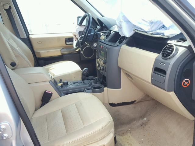 SALAE25416A376165 - 2006 LAND ROVER LR3 SE SILVER photo 5