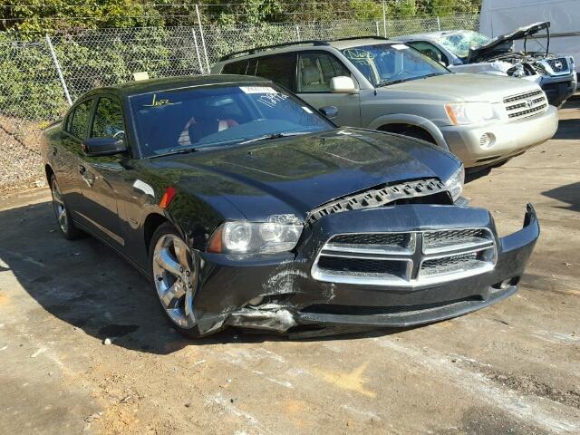 2C3CDXCT1EH112992 - 2014 DODGE CHARGER R/ CHARCOAL photo 1