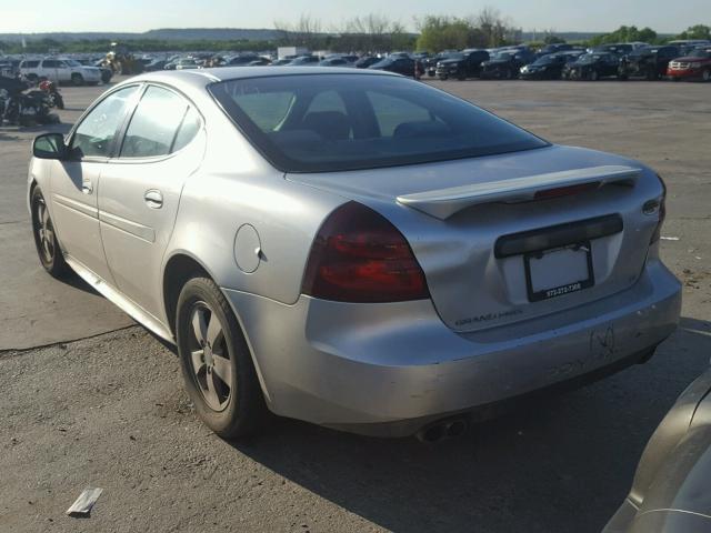 2G2WS522251197012 - 2005 PONTIAC GRAND PRIX SILVER photo 3