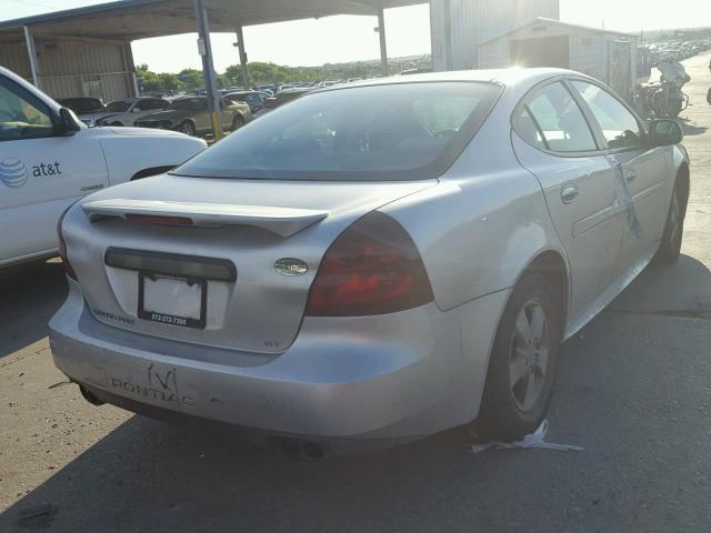2G2WS522251197012 - 2005 PONTIAC GRAND PRIX SILVER photo 4