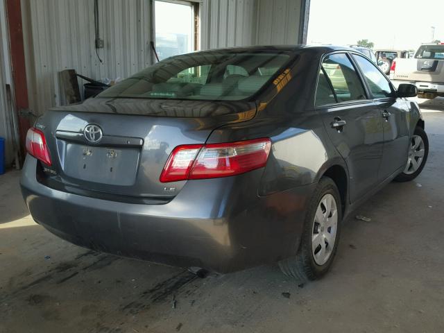 4T1BE46K37U599758 - 2007 TOYOTA CAMRY NEW GRAY photo 4