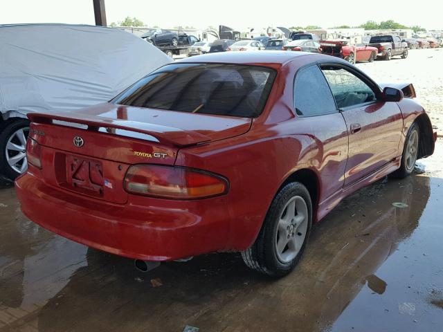 JT2CG02T8T0036760 - 1996 TOYOTA CELICA GT RED photo 4