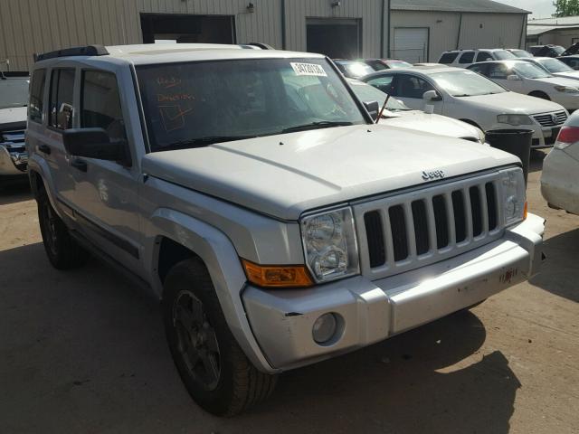 1J8HH48N46C133105 - 2006 JEEP COMMANDER ვერცხლისფერი ფოტო 1