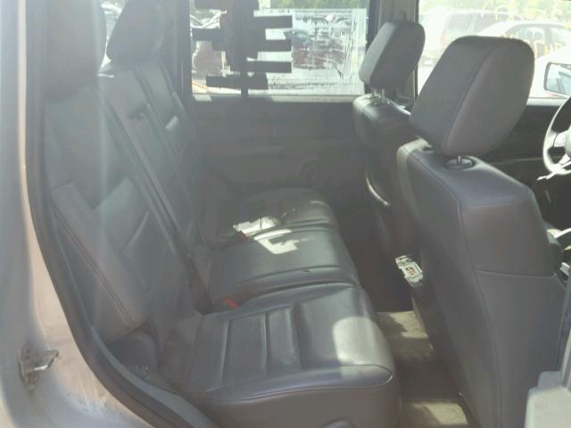 1J8HH48N46C133105 - 2006 JEEP COMMANDER ვერცხლისფერი ფოტო 6