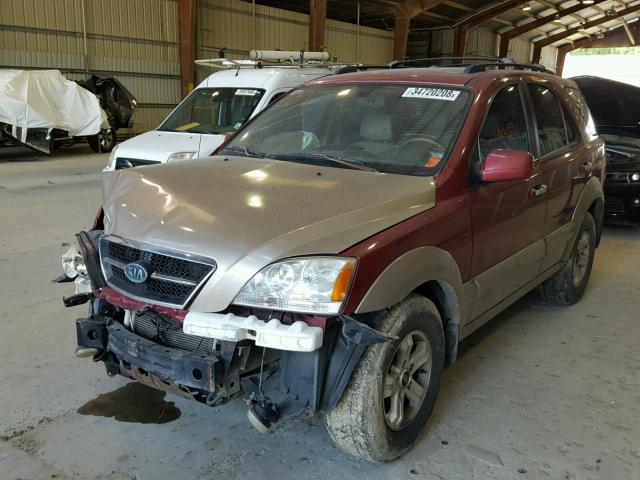 KNDJD733435145458 - 2003 KIA SORENTO EX TWO TONE photo 2