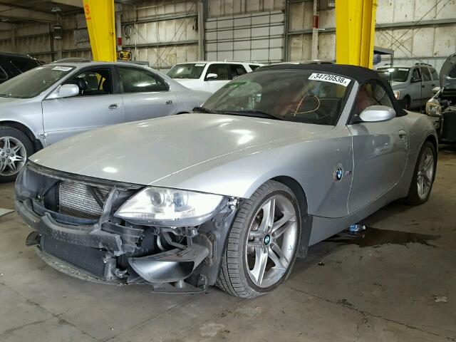 5UMBT93527LY53385 - 2007 BMW M ROADSTER SILVER photo 2