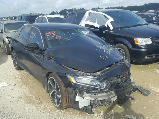 1HGCV1F34JA053741 - 2018 HONDA ACCORD SPO 黑色 照片 1