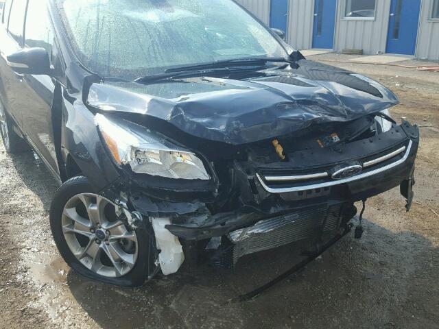 1FMCU9H95DUB65917 - 2013 FORD ESCAPE SEL GRAY photo 9