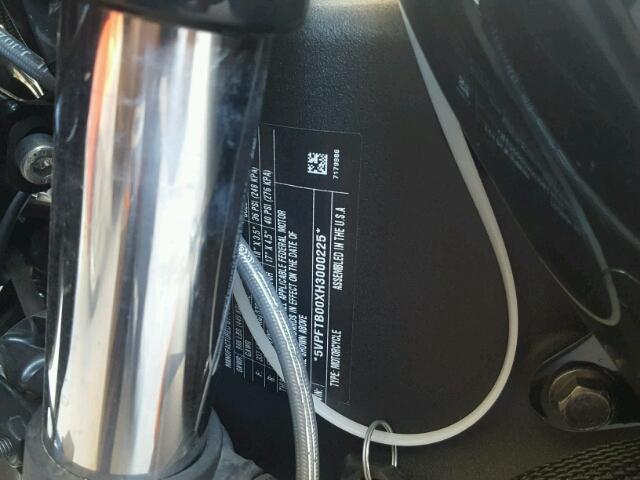 5VPFTB00XH3000225 - 2017 VICTORY MOTORCYCLES OCTANE 黑色 照片 10