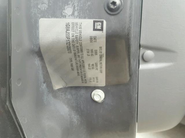 1G8AJ55F17Z129070 - 2007 SATURN ION LEVEL BLACK photo 10