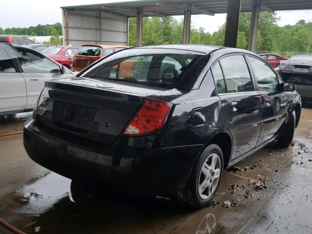 1G8AJ55F17Z129070 - 2007 SATURN ION LEVEL BLACK photo 4
