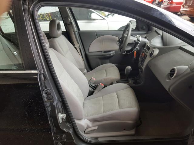 1G8AJ55F17Z129070 - 2007 SATURN ION LEVEL BLACK photo 5