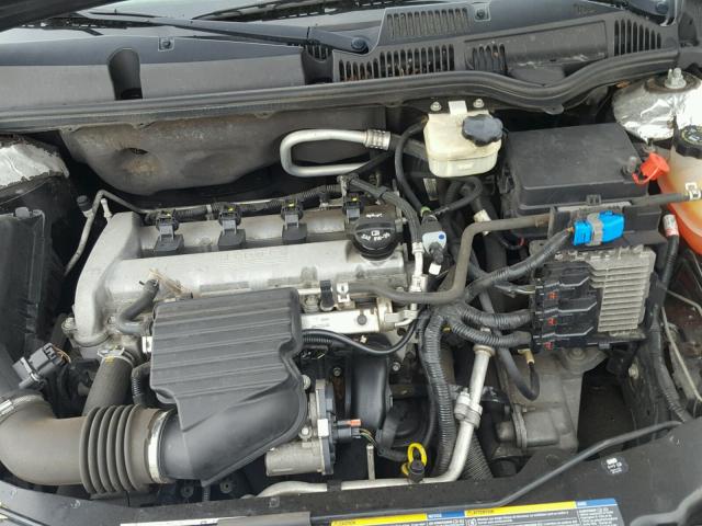 1G8AJ55F17Z129070 - 2007 SATURN ION LEVEL BLACK photo 7