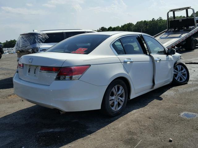 1HGCP2F42BA149815 - 2011 HONDA ACCORD LXP WHITE photo 4