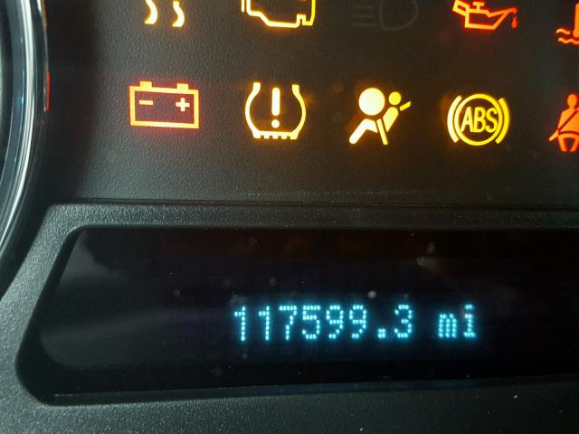 2FMGK5CC2ABA74625 - 2010 FORD FLEX SEL ბურგუნდია ფოტო 8