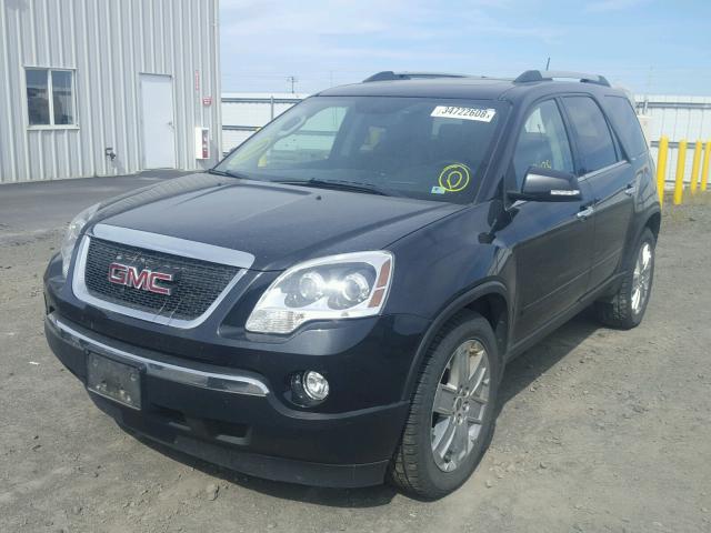 1GKLVNED9AJ238212 - 2010 GMC ACADIA SLT შავი ფოტო 2
