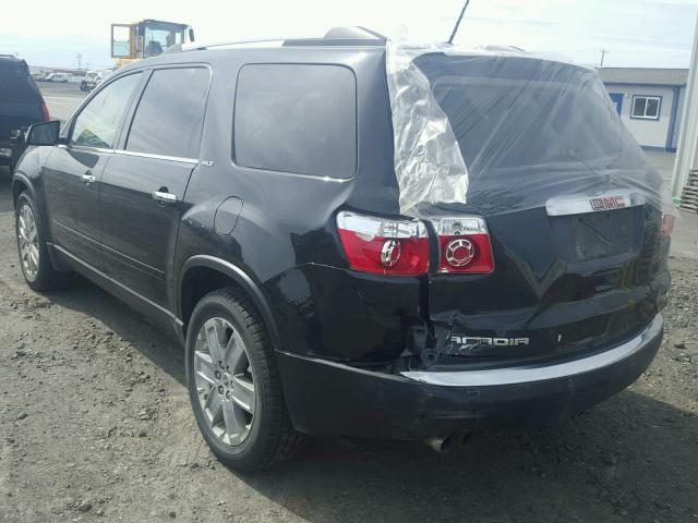 1GKLVNED9AJ238212 - 2010 GMC ACADIA SLT შავი ფოტო 3