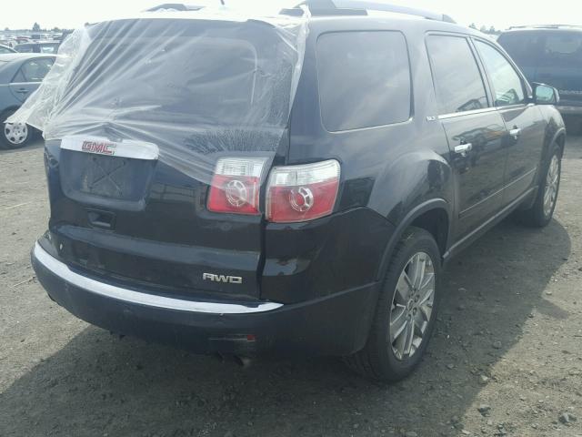 1GKLVNED9AJ238212 - 2010 GMC ACADIA SLT შავი ფოტო 4