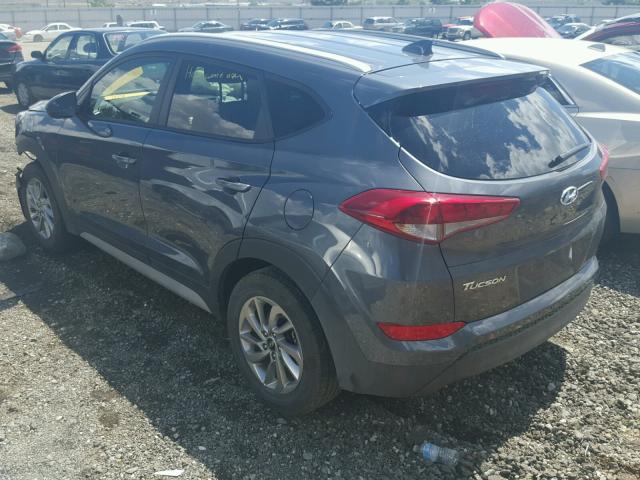 KM8J33A42JU678348 - 2018 HYUNDAI TUCSON LIM GRAY photo 3