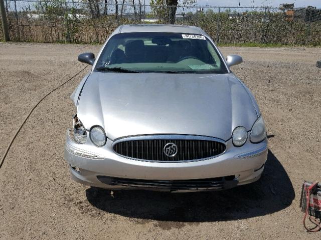 2G4WJ582X61287348 - 2006 BUICK ALLURE CXL SILVER photo 9