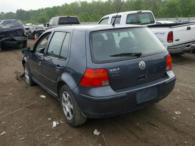 9BWFL61J064006335 - 2006 VOLKSWAGEN GOLF GL GRAY photo 3