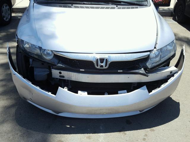 2HGFA1F32BH509716 - 2011 HONDA CIVIC VP SILVER photo 9