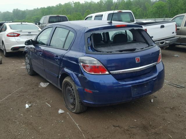 W08AR671385060096 - 2008 SATURN ASTRA XE BLUE photo 3