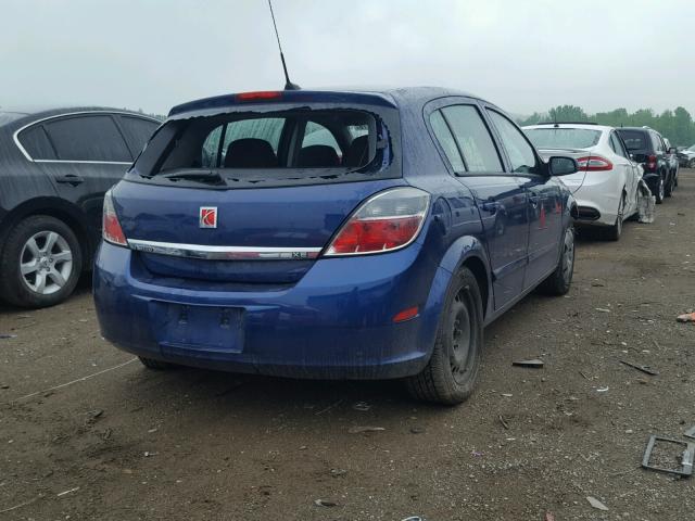 W08AR671385060096 - 2008 SATURN ASTRA XE BLUE photo 4