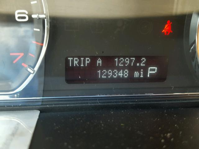 1LNHM93R99G607939 - 2009 LINCOLN MKS CREAM photo 8